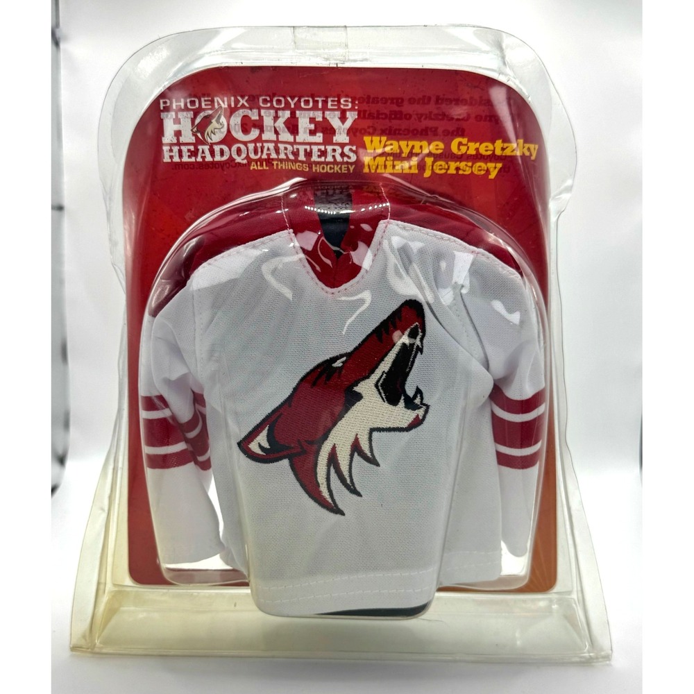 Wayne Gretzky #99 Phoenix Coyotes NHL Mini Jersey Collectible in Package Vintage